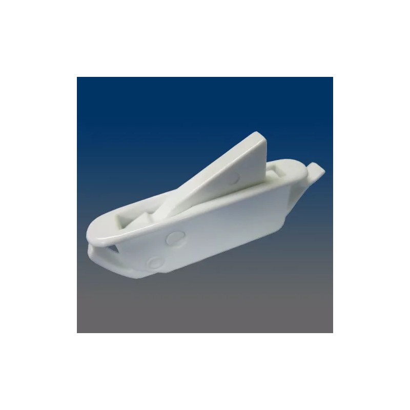 VISION INDUSTRIES Set of 6 WHITE WINDOW SASH VENT STOPS