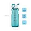 Smash Chugger Water Bottle with Infuser, Green, 1 litre Capacity