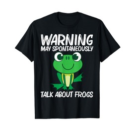 Cute Frog Design For Men Women Forest Zoo Pet Animal Catcher T-Shirt