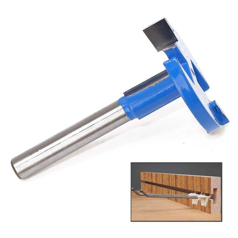 Bestgle 1/4" Shank T-Slot Router Bit Carbide Wood Milling Cutter