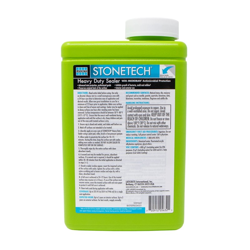 STONETECH Heavy Duty Sealer, 1 Quart 32OZ (946ML) Bottle