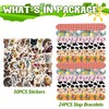 CZWXOXO 74PCS Farm Animals Party Favor 50PCS Barnyard Party Stickers&24PCS