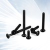 1/4-20 x 1/2" Flat Head Hex Socket Cap Screws Bolts,