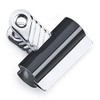 Rapesco RCB060B1 60 mm Letter Clips, Black, Pack of 10