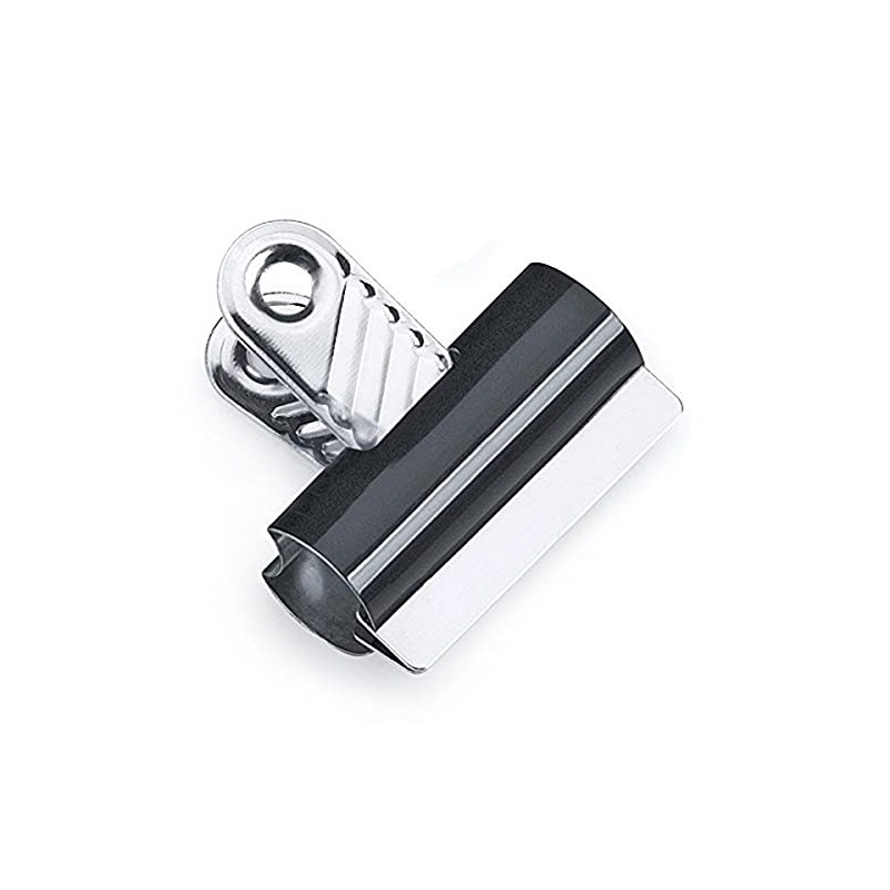 Rapesco RCB060B1 60 mm Letter Clips, Black, Pack of 10