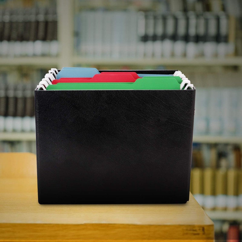 Find It Clear View File Folder with Clear Front Sheet,