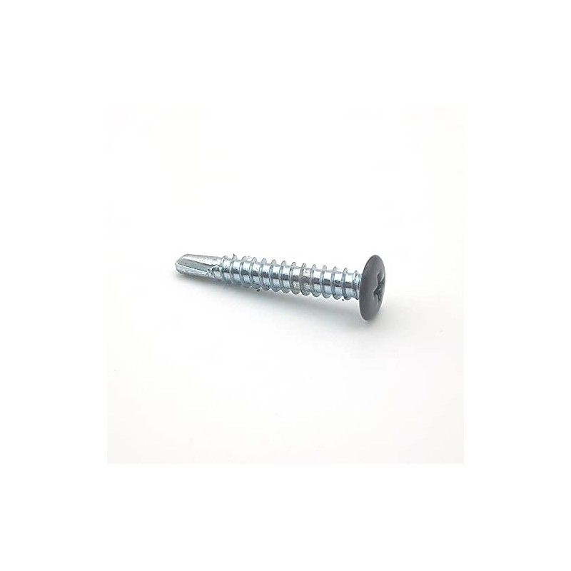 Drilling Screws 4.2 x 19 mm RAL 7016 Grey Anthracite