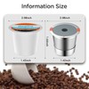 Reusable k Cups for keurig 2.0 1.0,Universal stainless steel Refillable
