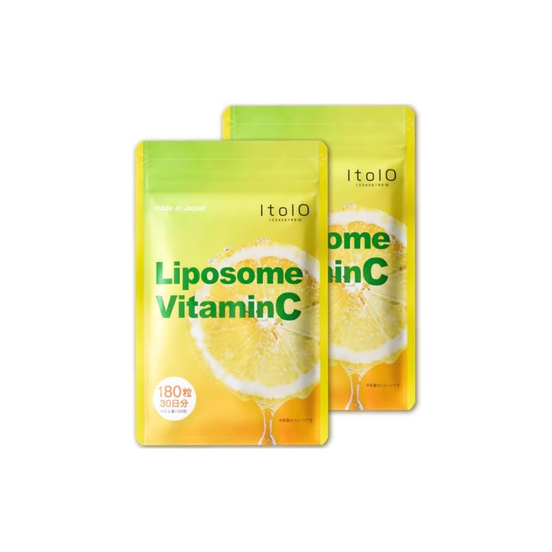 ltolo High Concentration, Lasting Vitamin C Supplement, 1,000 mg (Liposome