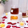 UGBEM Beeswax Tea Light Candles Bulk 6 Hour Non Toxic