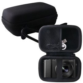 WERJIA - Funda rígida compatible con cámara digital Panasonic Lumix DC-ZS70/ZS60/ZS80/DMC-ZS100/DMC-ZS200, TZ200