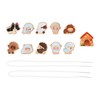 Janod - Threading beads - Sheep theme - Baby and