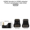 GELRHONR 360 Degree U Shape HDMI Adapter,HDMI 2.1 Male to