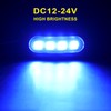 PSDRIQQ 20Pack 3.7 Inch 4 LED Marine Boat Interior Lights,