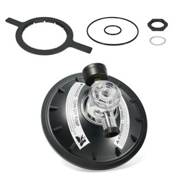 loosoo 8-1/2 inch Black Buttress Thread Closure 154856 Compatible with Pen-tair Triton Pool and Spa Sand Filter TR100 TR140 TR100C TR140C TR100C-3 TR140C-3