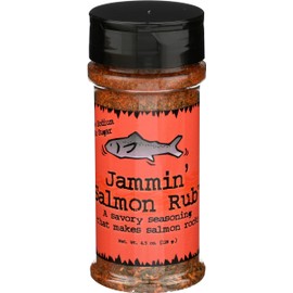 Moms Gourmet, Rub Jammin Salmon, 4.5 Ounce