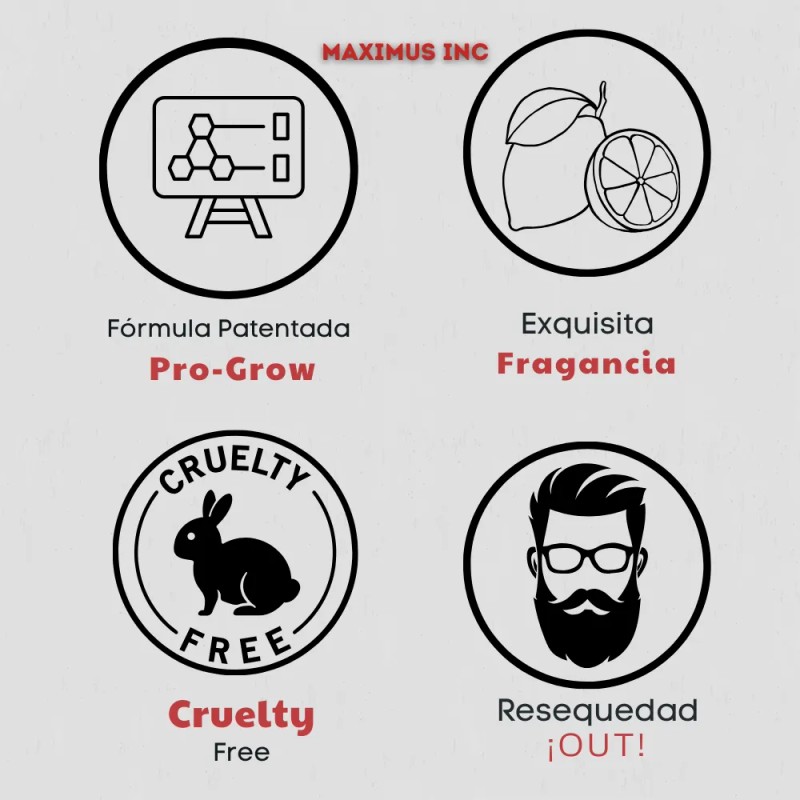 Kit Unidades Balsamo Crecer Barba Cítrica