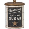 Primitives by Kathy 39060 Farmhouse Tin Canisters, Sugar/Coffee/Flour