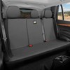 CAT PU Leather Rear Bench Seat Cover – Gray, 60/40