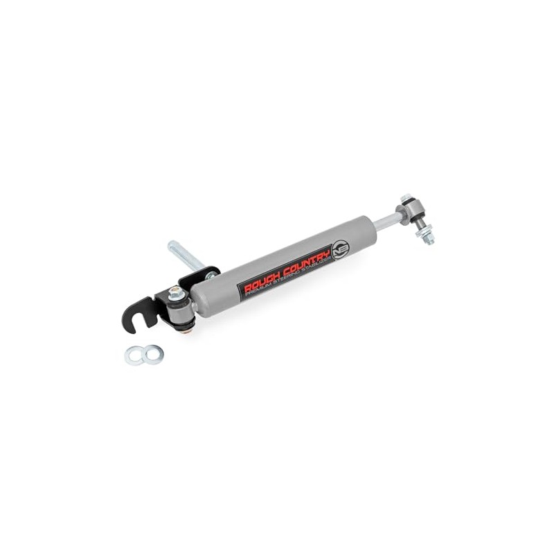 Rough Country N3 Steering Stabilizer for 16-24 Chevy/GMC 2500/3500HD -