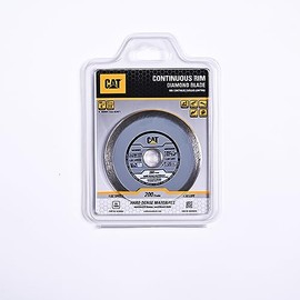 Cat® Genuine OEM 4-inch Continuous Rim Diamond Saw Blade for Hard Dense Materials and Tile, 200 Trade - DA30502U