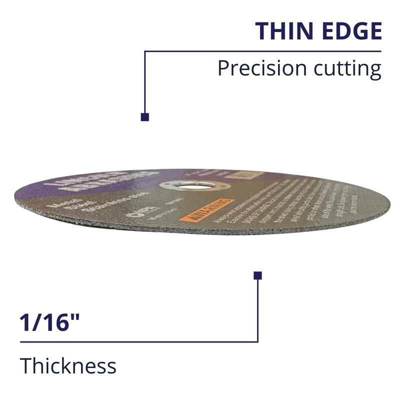 Lincoln Abrasives 25-Pack 7" x 1/16" x 7/8" Cut-Off Wheels