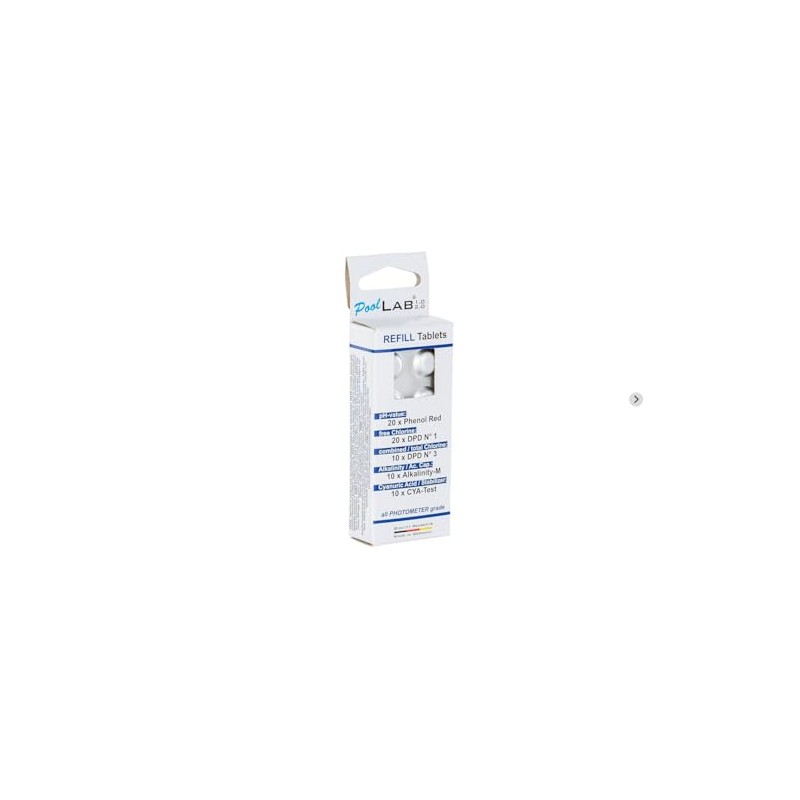 harren24 Photometer Refill Tablets for Water-I.D. Pool-Lab 70 Test Tablets