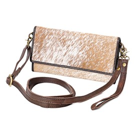 American Darling Wallet Hair on Genuine Leather Western Women Bag | Handbag Purse | Women Wallet | Wristlet Wallet | Travel Wallet | Leather Wallet | Clutch Wallet