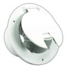 JR Products 541-2-A Polar White Deluxe Round Electric Cable Hatch
