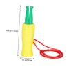 Kisangel 2pcs Hunting Calling Whistle for Pheasant Goose Lightweight Design