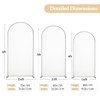 Set of 3 Arch Backdrop Covers(6ft, 5ft, 4ft) - Premium