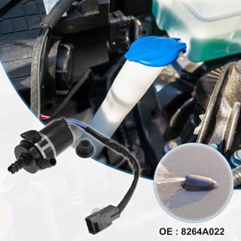 ACROPIX Windshield Washer Motor Pump Fit for Mitsubishi Pajero 2008-2015 for Mitsubishi Montero Sport 2008-2015 No.8264A022 - Pack of 1