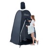WolfWise 6.6FT Portable Pop Up Shower Privacy Tent Spacious Dressing