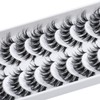 3D False Eyelashes, Natural Eyelashes, Pure Handmade Natural Look, Fluffy