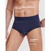 Carer Men's Cotton Incontinence Briefs with 150 ml Absorbency (Pack
