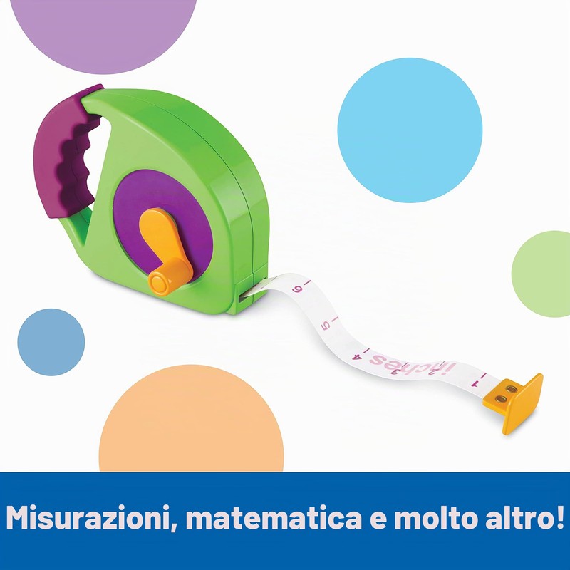 Learning Resources Il Mio Primo Metro di Misurazione Measure It,
