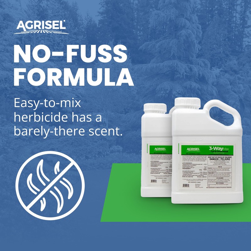 Agrisel 3 Way Max Weed Killer, Eliminate 50+ Weeds, Safe