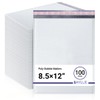 White 8.5x12 Inch Poly Bubble Mailers #2 |Self Seal Padded