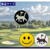 Adhere Golf Marker Metal Golf Logo Ball Mark Cute Cat