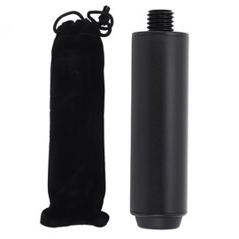 4 Inch Pool Cue Extension, Billiard Pool Cue Extension with Rubber Bumper, Storage Bag, Billiards Pool Cue Extender for Predator Pool Cues Billiards Extension Billiard Accessories