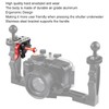 Underwater Shutter Trigger Extension Lever, Portable Diving Tablet Stabilizer for