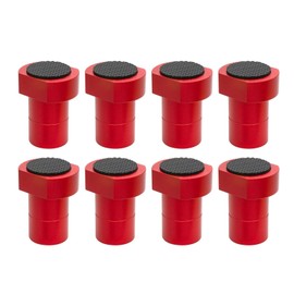 Aluminum Alloy Bench Dogs for Woodworking Clamp 3/4 Inch (19mm), Non Slip MFT Table Stop Multi Functional Woodworking Tool 8 Pack