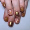 Thanksgiving Press on Square Nails Short Length Glossy Full Cover