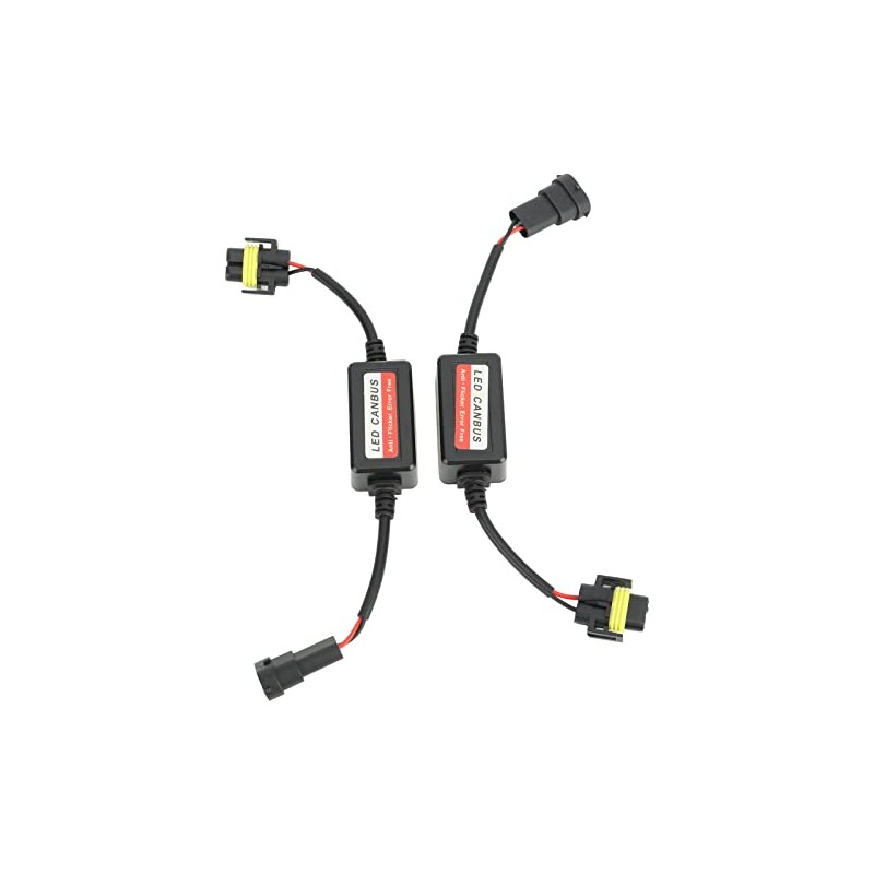 Decodificador LED Canbus H8 H9 H11, Evita Códigos de Error,