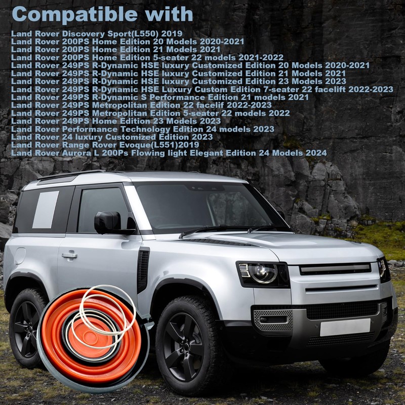 LESHIAUTO PCV Valve Cover Film Compatible with Land Rover Jaguar