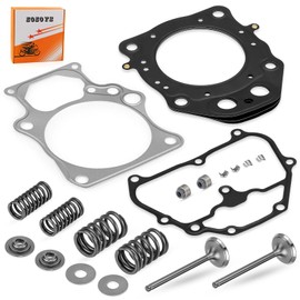 Cylinder Intake Exhaust Valve Kit & Gasket For Honda Rancher 420 TRX420FA FE FM TE TM FPA FPE FPM 2009-2024
