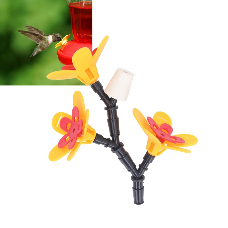 DIY Hummingbird Feeder Bottle Recycling Safe Harmless Bird Feeding Flower