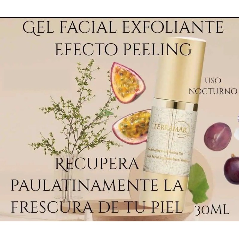 Terramar Nuevo Gel Facial Exfoliante Efecto Peeling / 30mls