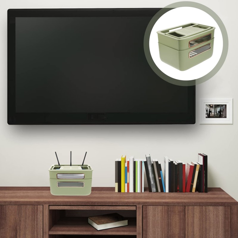 Gadpiparty Cable Organiser Box for Home Desk Power Strip Holder