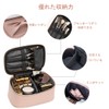 Rownyeon Vanity Pouch, Large Capacity, Cute, Brush Holder, Functional, Ribbon